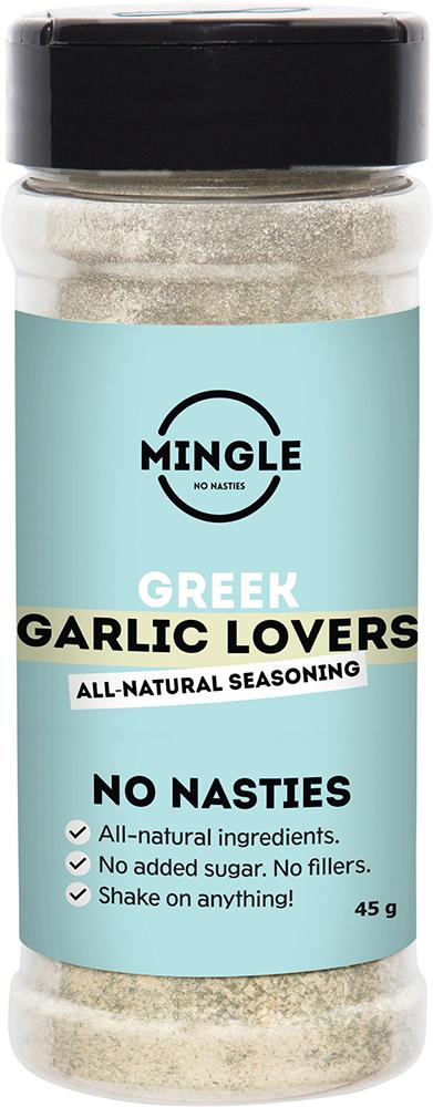 Mingle Natural Seasoning Blend Greek Garlic Lovers