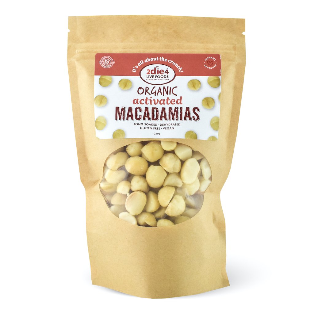 2die4 Activated Organic Macadamias