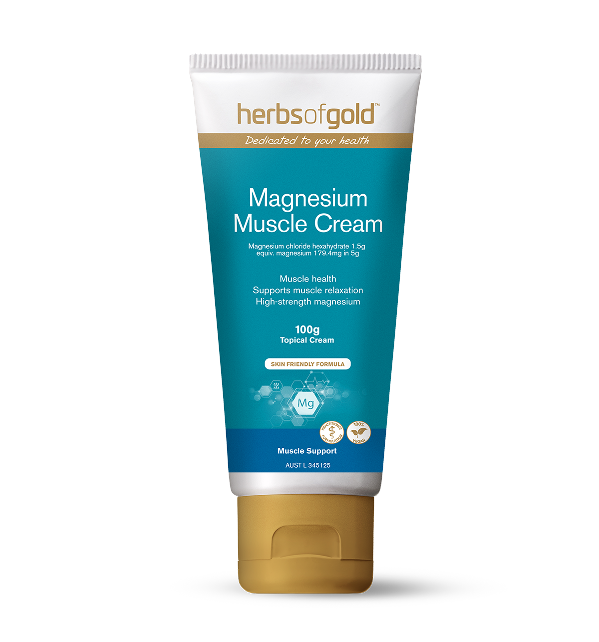 Herbs of Gold - Magnesium Muscle Cream