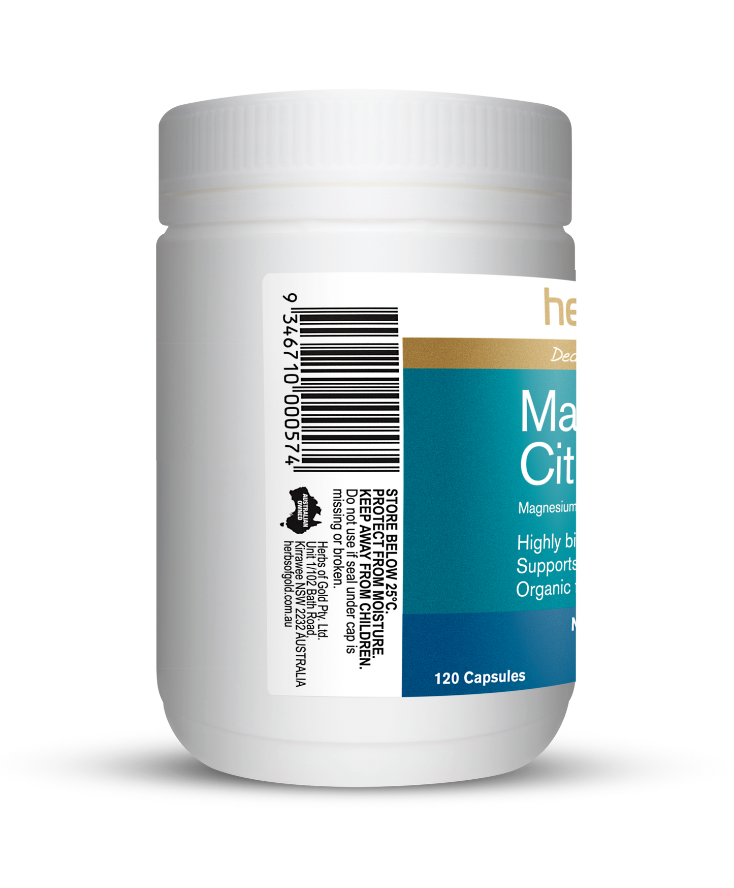 Herbs of Gold - Magnesium Citrate 900
