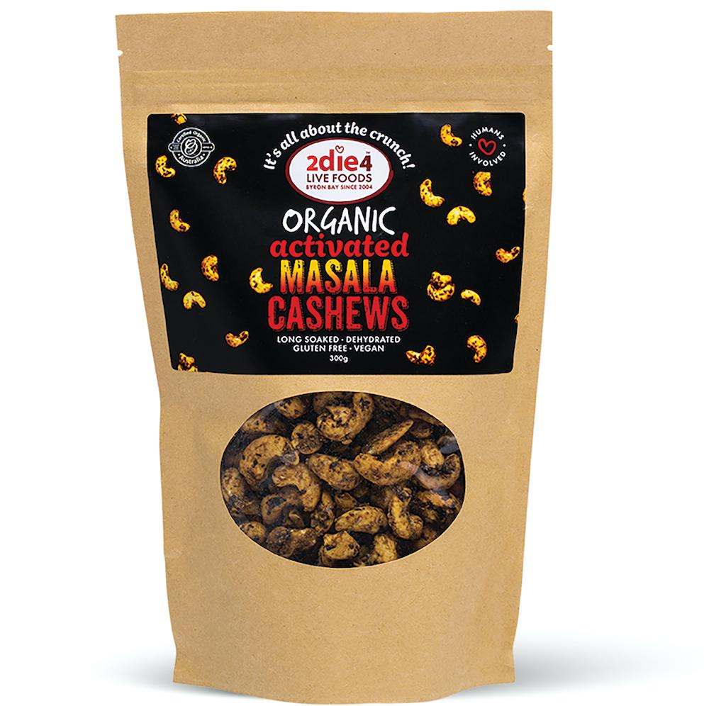 2die4 Activated Masala Cashews