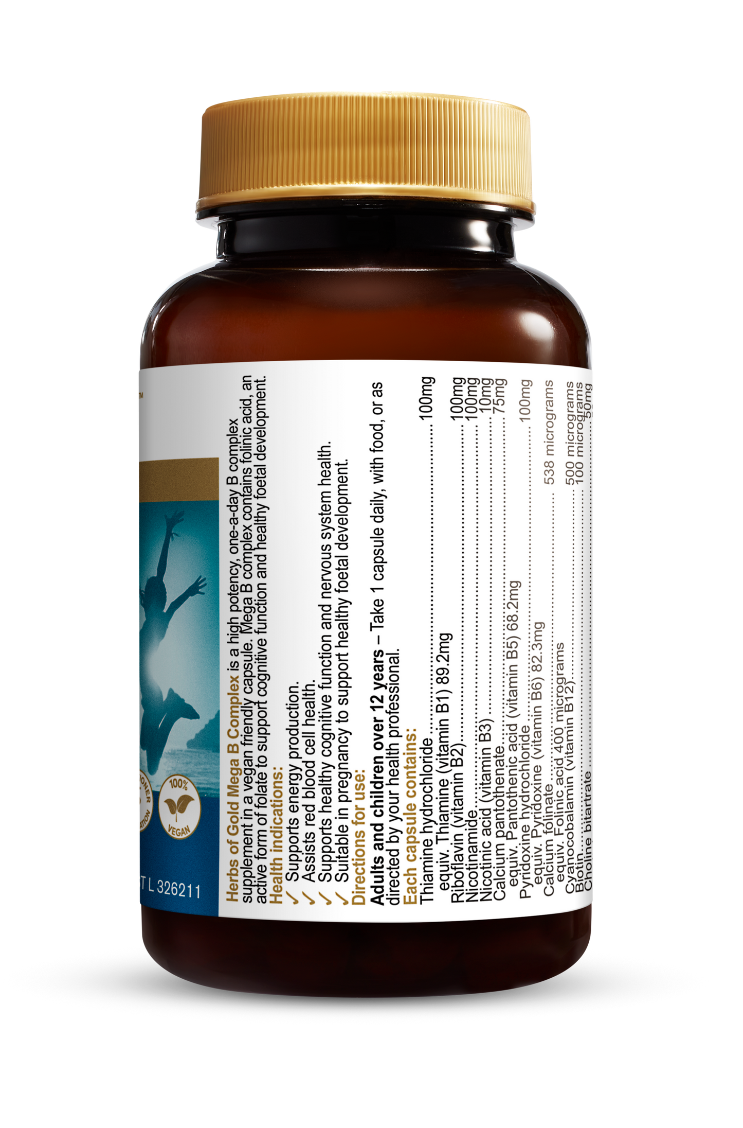 Herbs of Gold - Mega B Complex