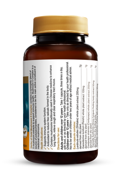 Herbs of Gold - Mushroom 5 Complex