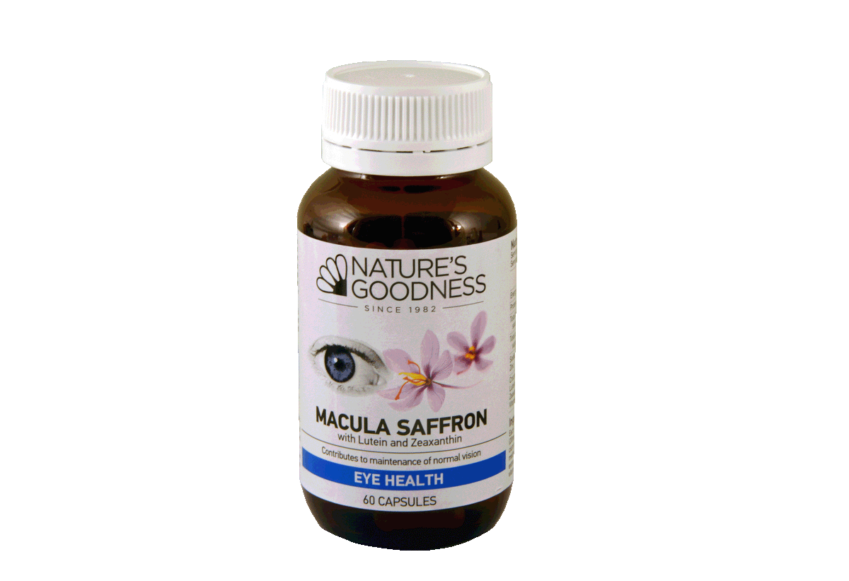 Nature's Goodness Macula Saffron with Lutiein and Zeaxanthin
