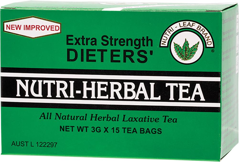 NUTRI-LEAF Herbal Tea Bags Dieter's Tea Extra Strength