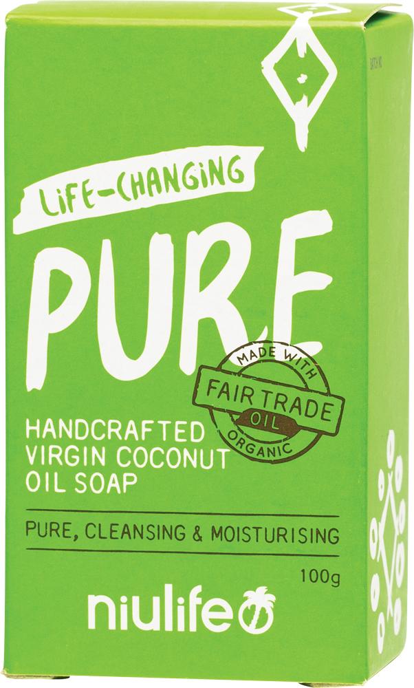 NIULIFE Coconut Oil Soap Pure