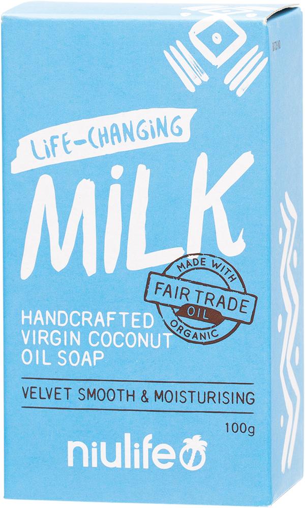 Niulife Coconut Oil Soap Coconut Milk