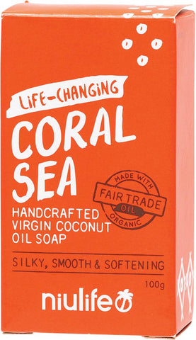 NIULIFE Coconut Oil Soap Coral Sea