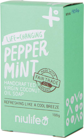 NIULIFE Coconut Oil Soap Peppermint