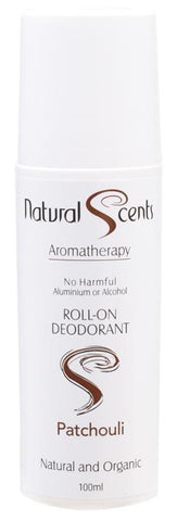 NATURAL SCENTS Roll-On Deodorant Patchouli