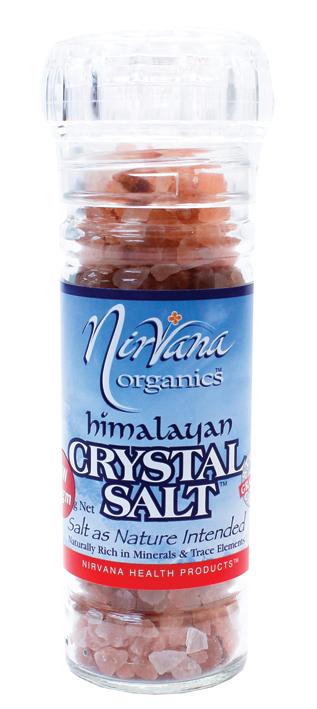 NIRVANA ORGANICS Himalayan Salt Granules (Glass Grinder)
