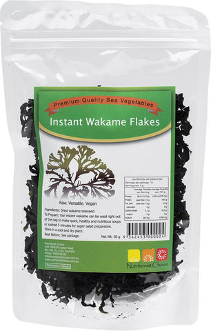 NUTRITIONIST CHOICE Sea Vegetables Wakame Flakes