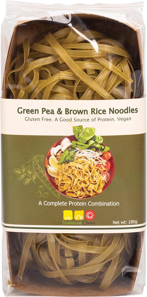 NUTRITIONIST CHOICE Rice Noodles Green Pea & Brown