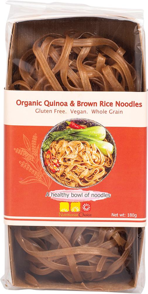 NUTRITIONIST CHOICE Rice Noodles Organic Quinoa & Brown