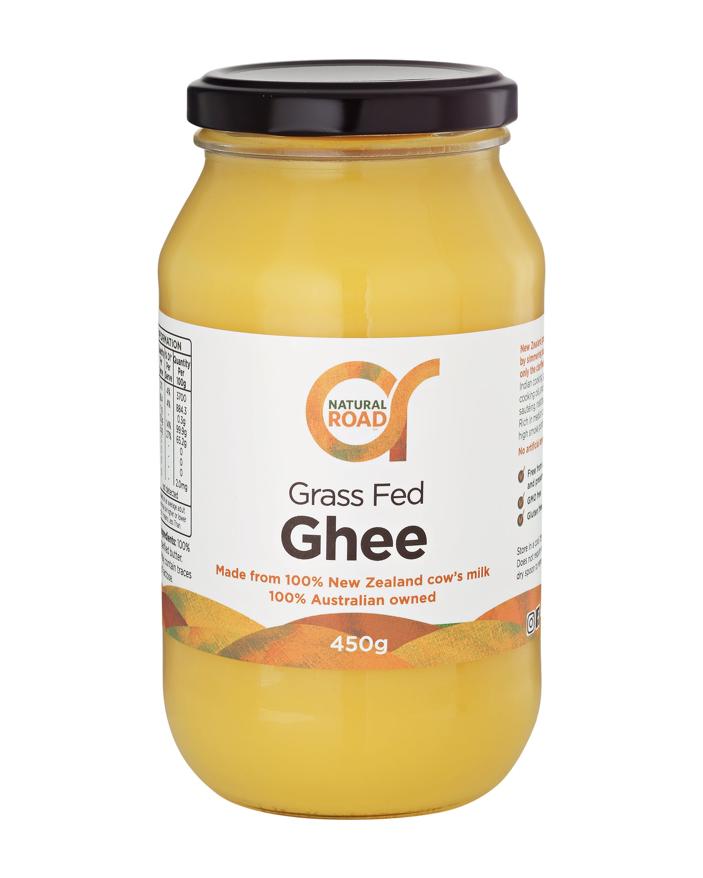 Natural Road Grass Fed Ghee