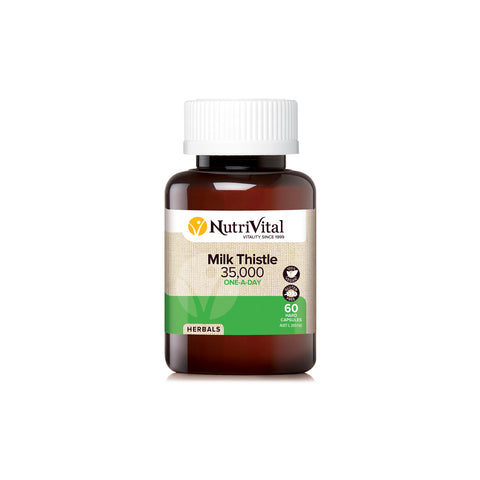 NutriVital Milk Thistle 35,000 One-A-Day