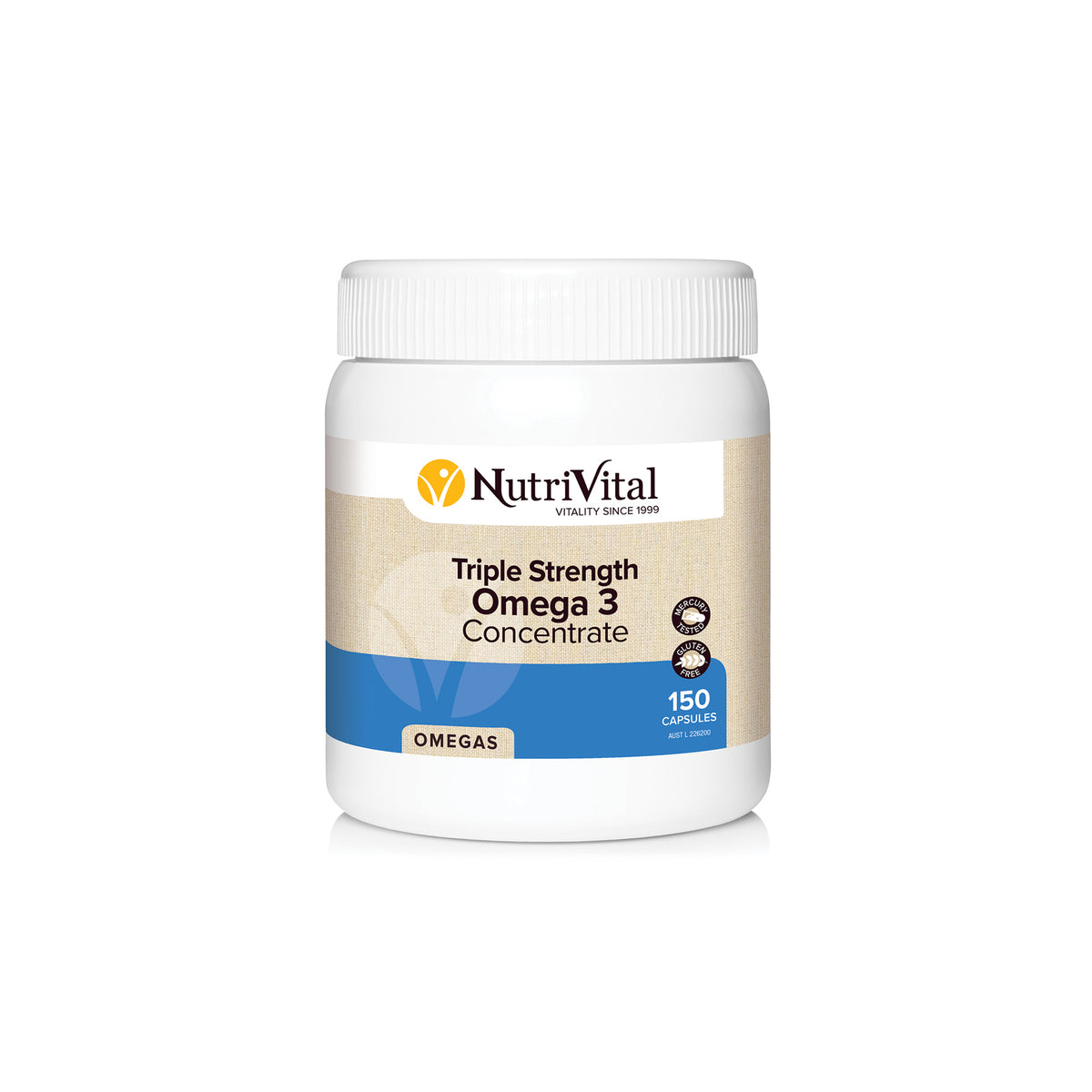NutriVital Triple Strength Omega 3 Concentrate
