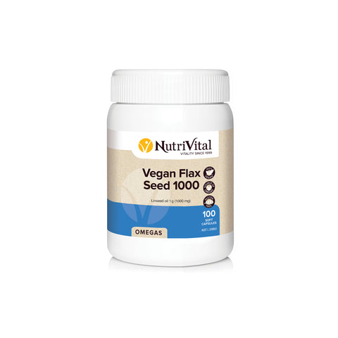 NutriVital Vegan Flaxseed 1000