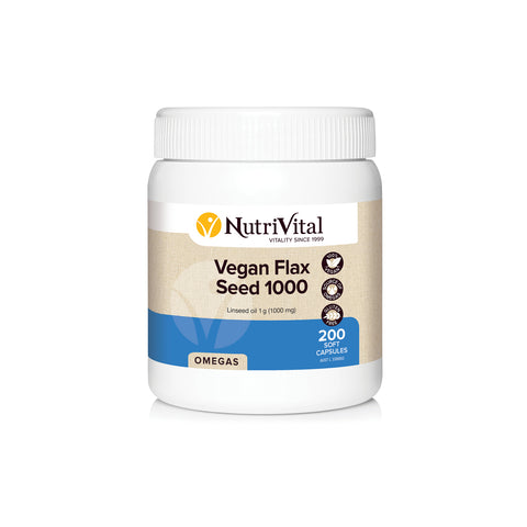 NutriVital Vegan Flaxseed 1000