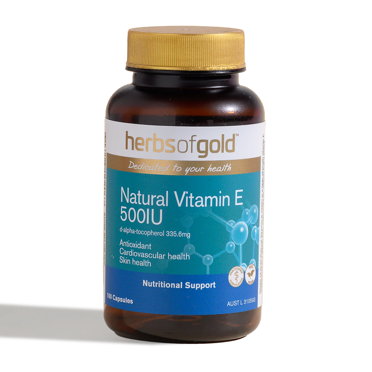 Herbs of Gold - Vegan Vitamin E 500iu