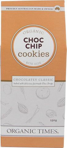 ORGANIC TIMES Cookies Choc Chip