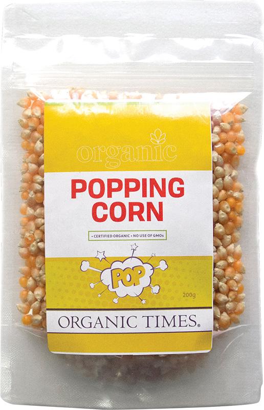 ORGANIC TIMES Popping Corn