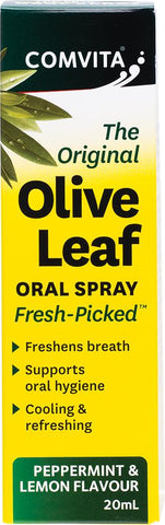 COMVITA Olive Leaf Extract Spray Peppermint & Lemon