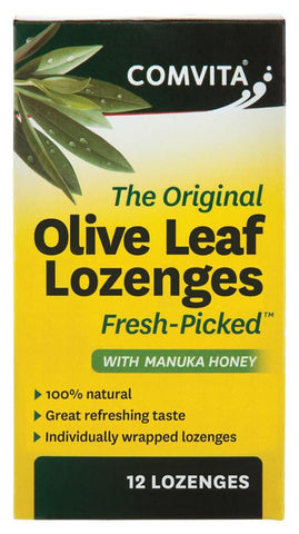 COMVITA Olive Leaf Extract Lozenges with Manuka Honey