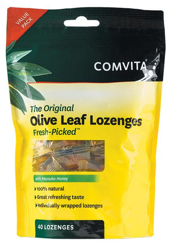 COMVITA Olive Leaf Extract Lozenges with Manuka Honey
