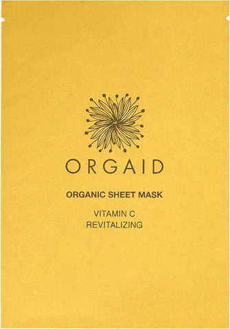 ORGAID Organic Sheet Mask Vitamin C & Revitalizing