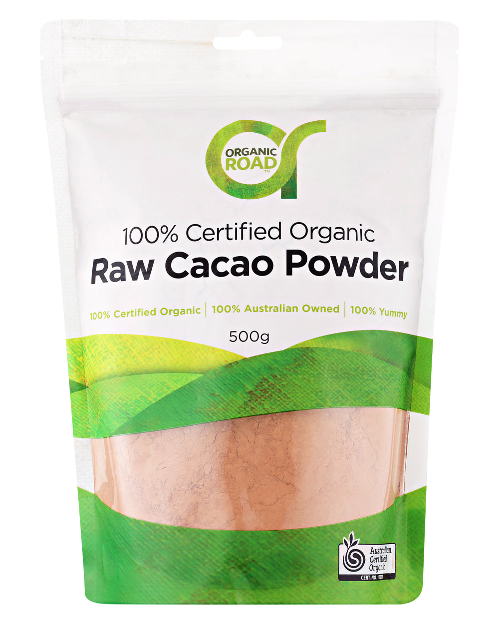 Organic Road Cacao Powder Raw