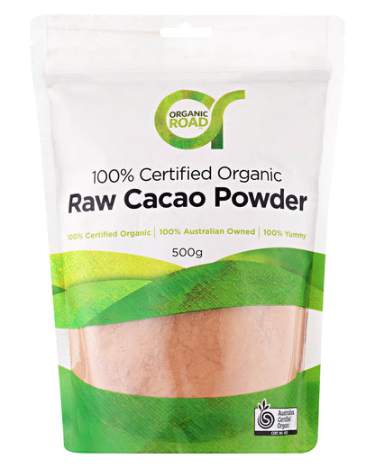 Organic Road Cacao Powder Raw