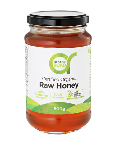 Organic Road Certified Organic Raw Australian Honey