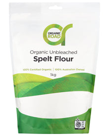 Organic Road Spelt Flour Unbleached