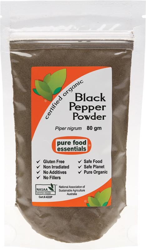 PURE FOOD ESSENTIALS Spices Black Pepper Powder