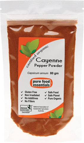 PURE FOOD ESSENTIALS Spices Cayenne Pepper