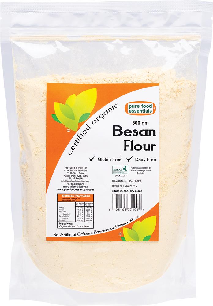 PURE FOOD ESSENTIALS Flour Besan