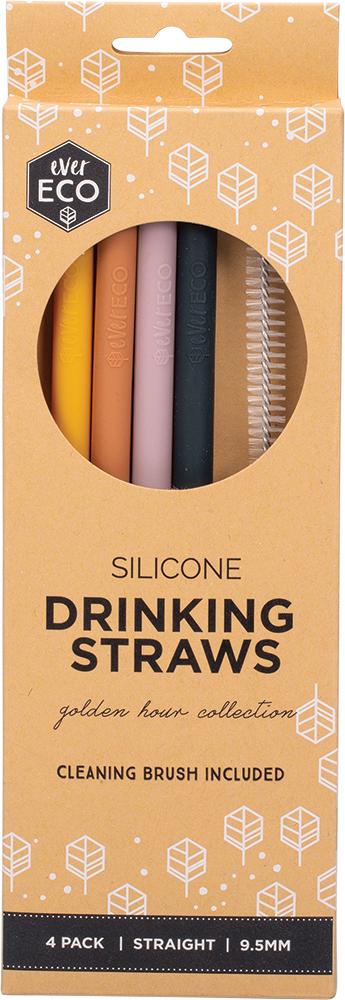 Ever Eco Silicone Straws Straight