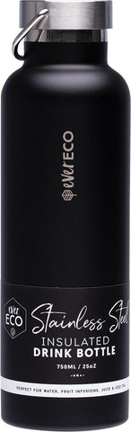 Ever Eco Insulated Stainless Steel Bottle Onyx