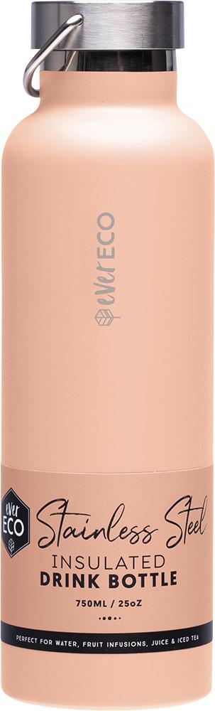 Ever Eco Insulated Stainless Steel Bottle Los Angeles Peach