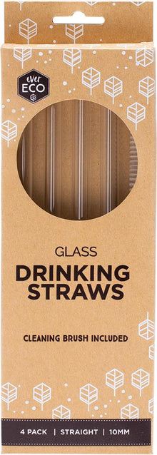 Ever Eco Glass Straws Straight
