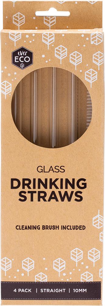 Ever Eco Glass Straws Straight