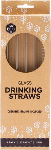 Ever Eco Glass Straws Straight