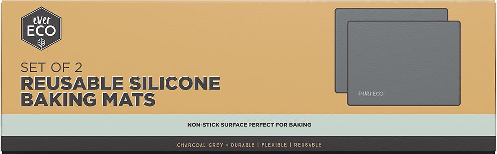 Ever Eco Reusable Silicone Baking Mats (30 X 40Cm)