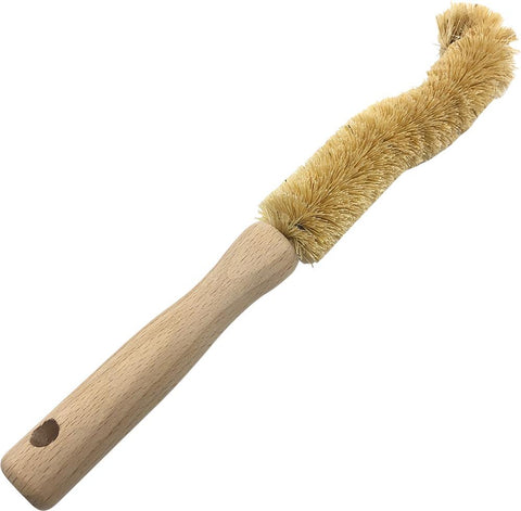 Ever Eco Bottle Brush Beech Wood Handle, Sisal Bristles