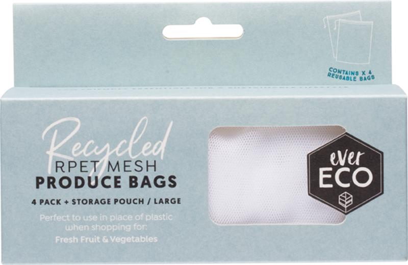 Ever Eco Reusable Produce Bags Recycled Polyester Mesh