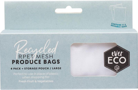 Ever Eco Reusable Produce Bags Recycled Polyester Mesh