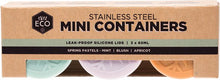 Ever Eco Stainless Steel Mini Containers Leak Resistant