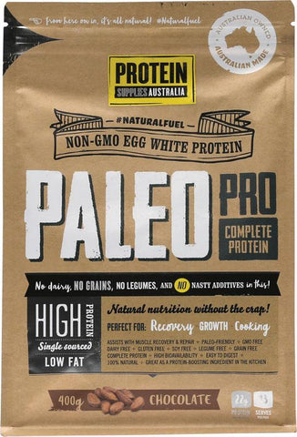 Protein Supplies Aust. PaleoPro (Egg White Protein) Chocolate
