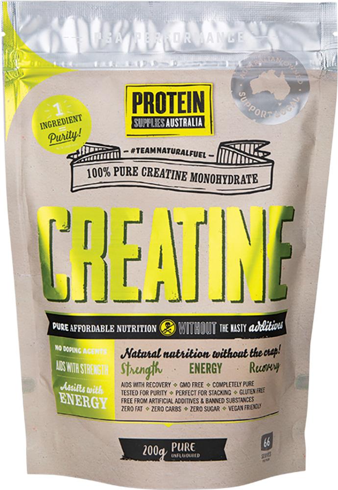 Protein Supplies Aust. Creatine (Monohydrate) Pure